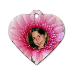 Petal Heart Dog Tag (2 Sided)