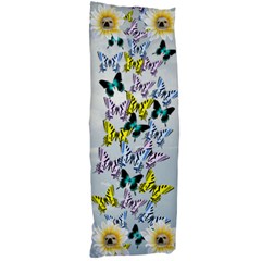 Butterfly and Daisy body pillow - Body Pillow Case Dakimakura (Two Sides)