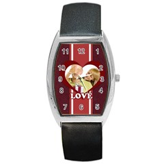 love - Barrel Style Metal Watch