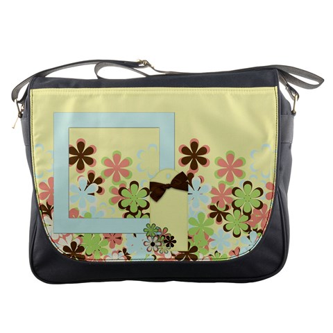 Spring Blossoms Messenger Bag 1 By Lisa Minor Front