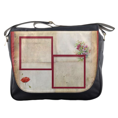 Poppy Messenger Bag By Catvinnat Front