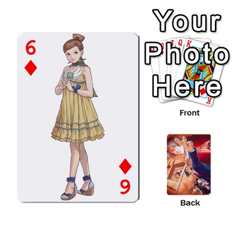 Phoenix Wright Deck By Gold Front - Diamond6