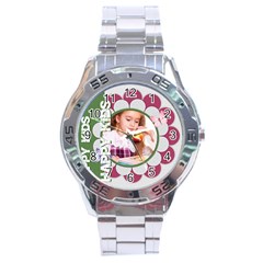 happy kids - Stainless Steel Analogue Watch