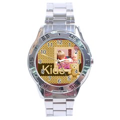 kids - Stainless Steel Analogue Watch