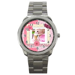 pink world - Sport Metal Watch