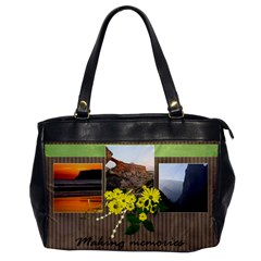 Willow - Oversize Office Handbag (One Side) 