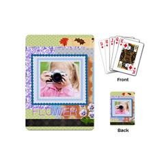 flower - Playing Cards Single Design (Mini)