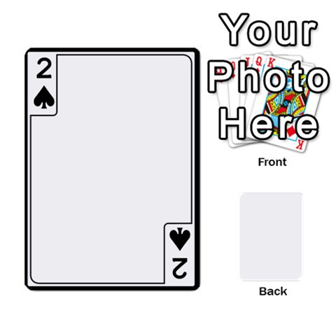 Card Border Front - Spade2