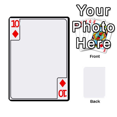 Card Border Front - Diamond10