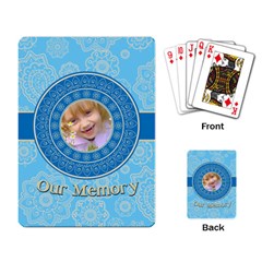 our memory - Playing Cards Single Design (Rectangle)
