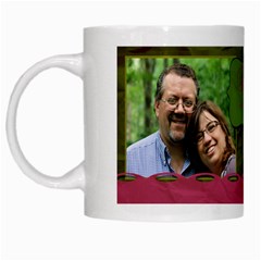 family mug two pictures - White Mug