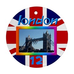 London 12 round Ornament - Ornament (Round)