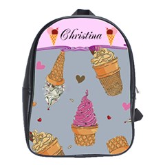 Ice Cream Book Bag Large