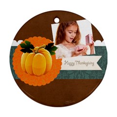 halloween - Round Ornament (Two Sides)