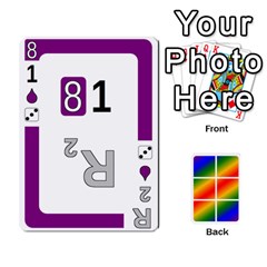 Rainbow Deck v2.0 Deck 3 - Playing Cards 54 Designs (Rectangle)