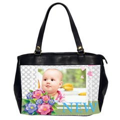 baby - Oversize Office Handbag (2 Sides)