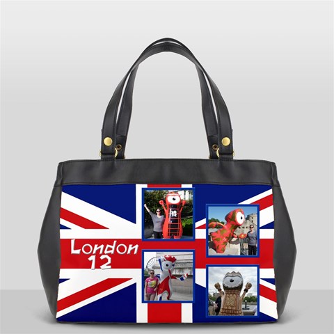 London 12 Oversize Office Bag (2 Sided) By Deborah Back