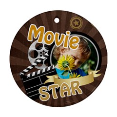 movie - Round Ornament (Two Sides)