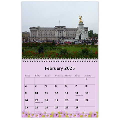 Pretty As A Picture Wall Calendar 11x8 5 By Deborah Feb 2025