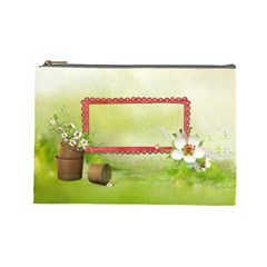 something beautiful cosmetic bag (L) (7 styles) - Cosmetic Bag (Large)