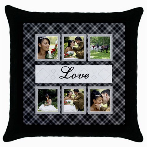 Love Throw Pillow By Deborah Front