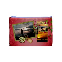 Shabby Rose - Cosmetic Bag (MED)  (7 styles) - Cosmetic Bag (Medium)