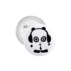 Heaphones Panda Badge - 1.75  Button