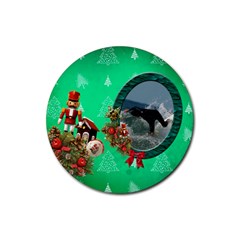 SimplyChristmas Vol1 - Rubber Round(4pack)  - Rubber Round Coaster (4 pack)