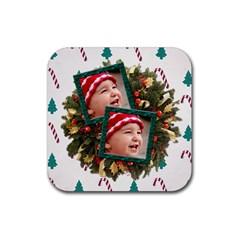 SimplyChristmas Vol1 - Rubber Square(4pack)  - Rubber Square Coaster (4 pack)