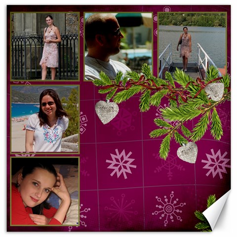 Shabbychristmas Vol1 11.4 x11.56  Canvas - 1