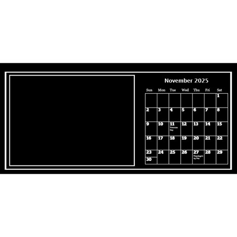 My Perfect Desktop Calendar 11x5 By Deborah Nov 2025