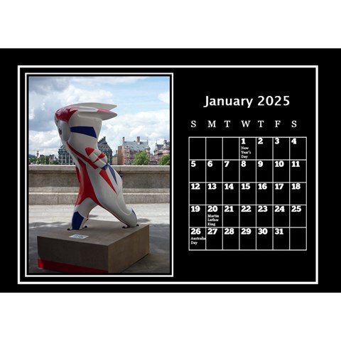 My Perfect Desktop Calendar (8 5x6) By Deborah Jan 2025