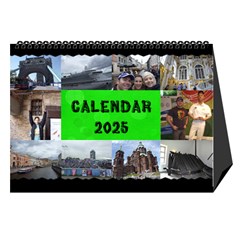 Our Travels Desktop 8 5x6  Calendar