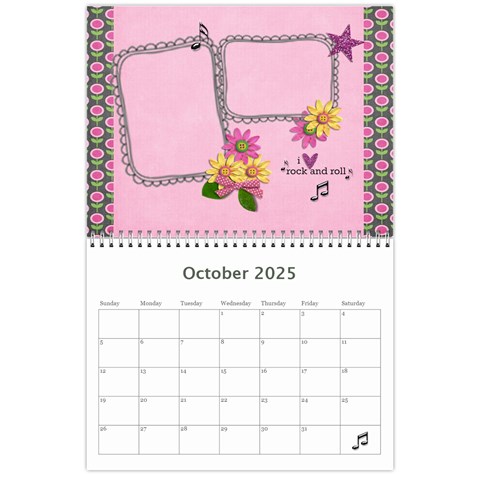 Wall Calendar (11 X 8 5) Oct 2025