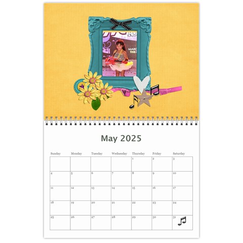 Wall Calendar (11 X 8 5) May 2025