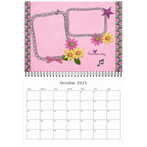 Wall Calendar (8 5 X 6) Oct 2025