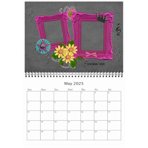 Wall Calendar (8 5 X 6) May 2025