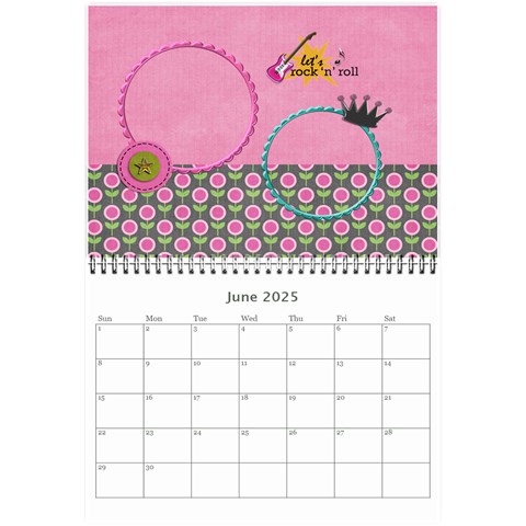 Wall Calendar (8 5 X 6) Jun 2025