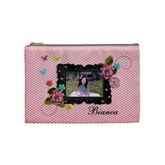 (M) Cosmetic Bag :  Sweet Bianca (7 styles) - Cosmetic Bag (Medium)