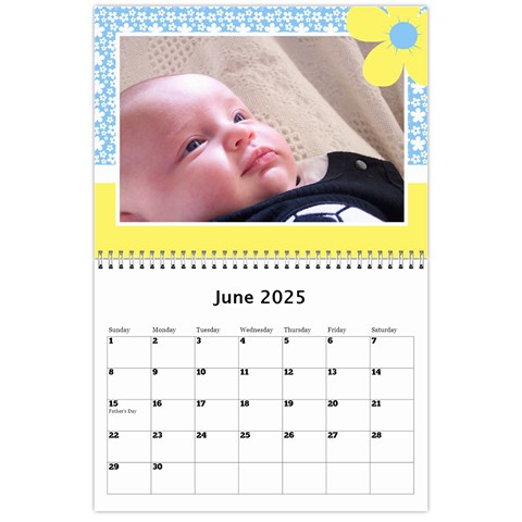 Happy Days Calendar (any Year) By Deborah Jun 2025