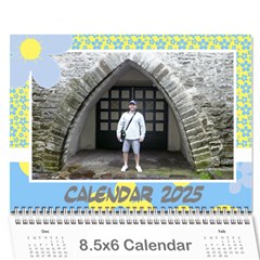 Happy Days (any Year) Mini Wall Calendar - Wall Calendar 8.5  x 6 