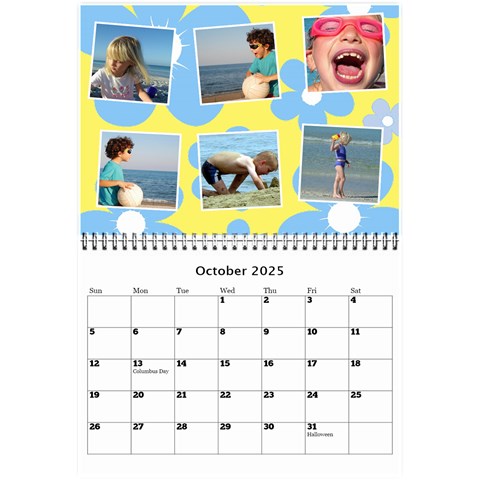 Sunny Days Mini Wall Calendar By Deborah Oct 2025