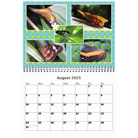 Sunny Days Mini Wall Calendar By Deborah Aug 2025