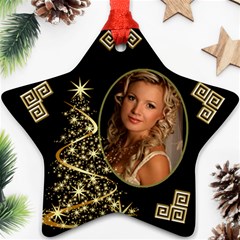 Sparkle of Christmas Star Ornament - Ornament (Star)