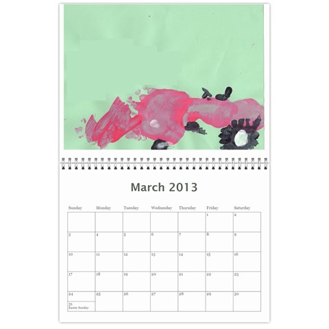 Calendar2013 By Jennifer Gageby Mar 2013