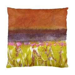 field with flowers - Standard Cushion Case (One Side)