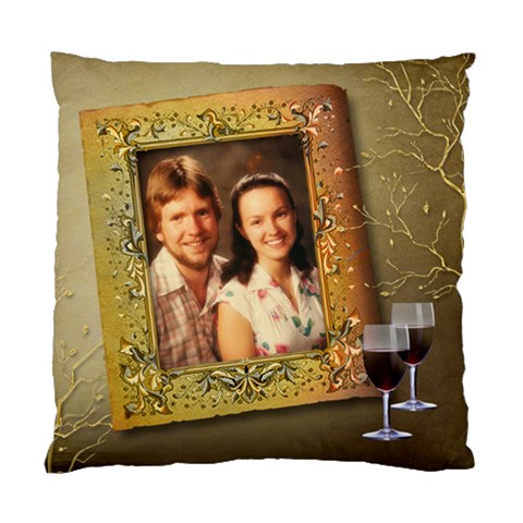 Congratulations Cushion Case (2 Sided) By Deborah Front