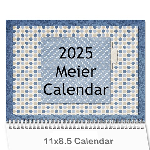 2025 Calendar By Martha Meier Cover