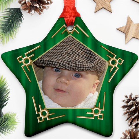 My Star Ornament By Deborah Front