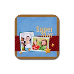 superstar - Rubber Coaster (Square)